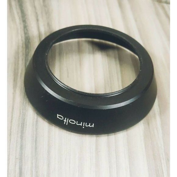 VINTAGE MINOLTA 55MM SCREW IN LENS HOOD FOR 28MM F: 3.5 MC WIDE ANGLE LENSES - Picture 8 of 8